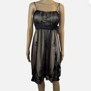 Gorgeous SL Fashions Black and gold Mini Dress!!